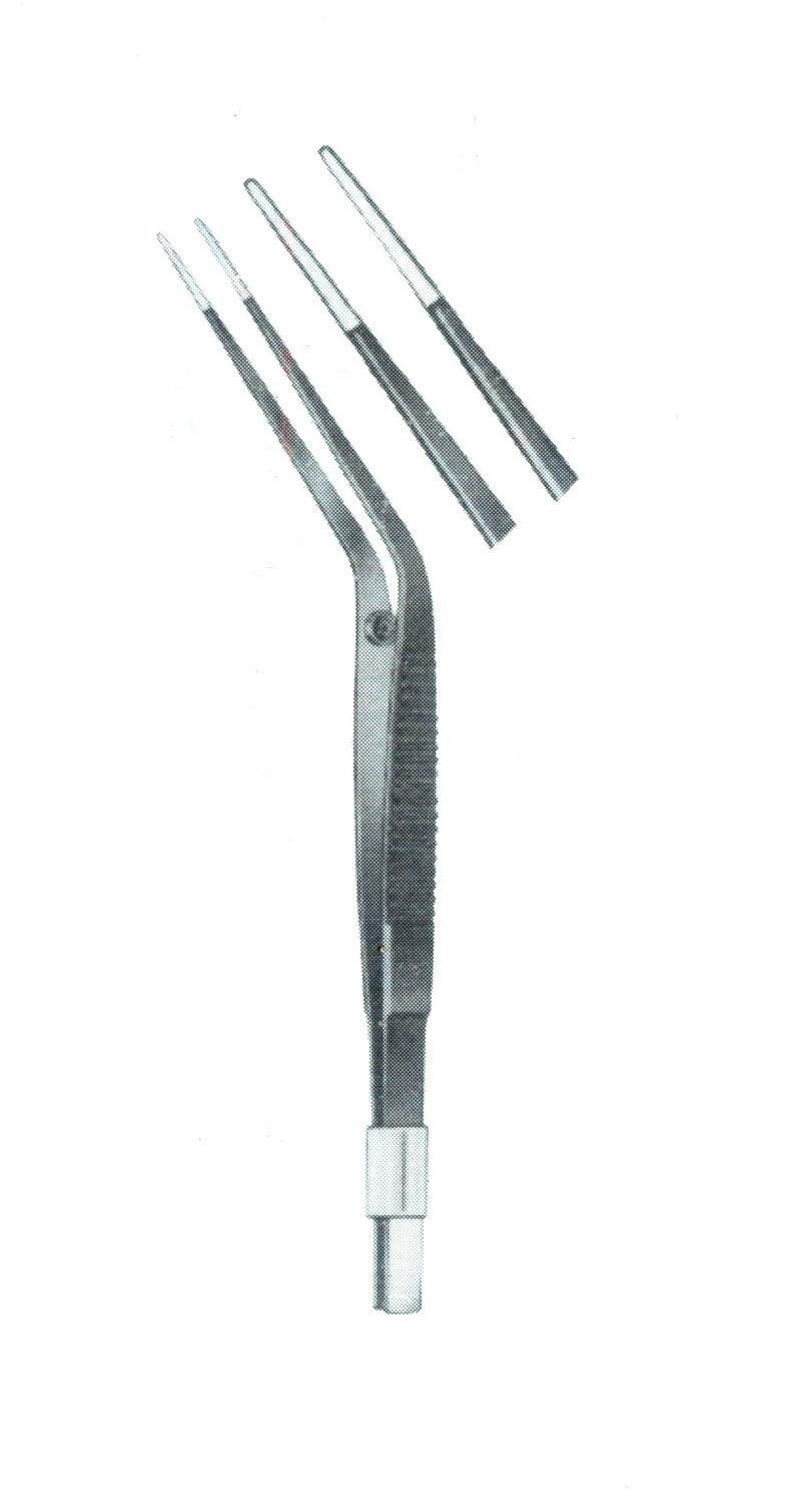 BİPOLAR PENSET BELDEN EĞRİ İZOLELİ 20CM NO-D